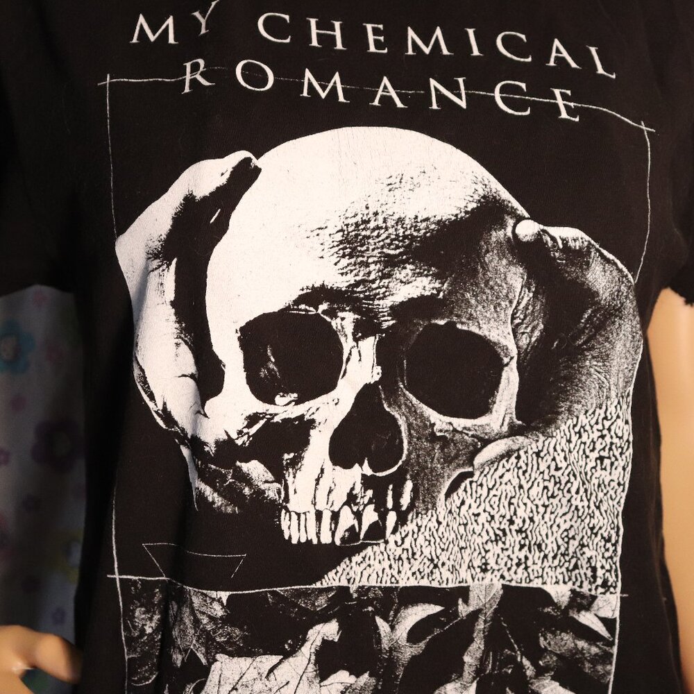 My chemical romance skull shirt  Goth Emo Medium